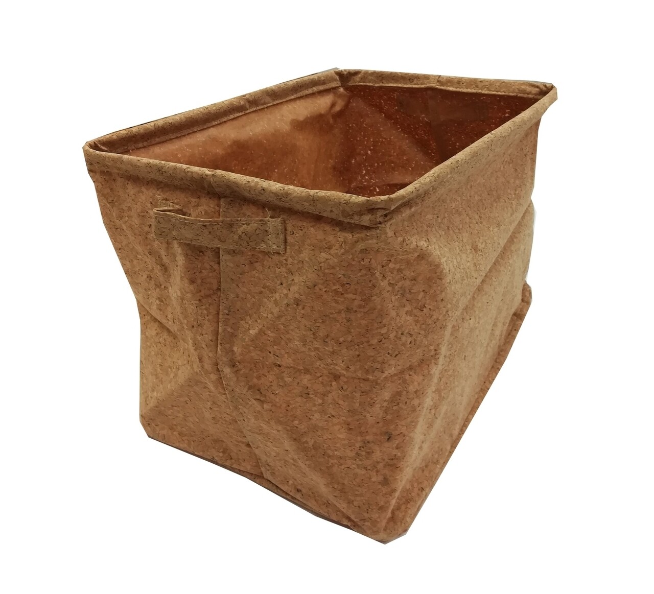 Cutie de depozitare Cork, Compactor, 39x26x27 cm, pluta/polietilena, maro - imagine 4